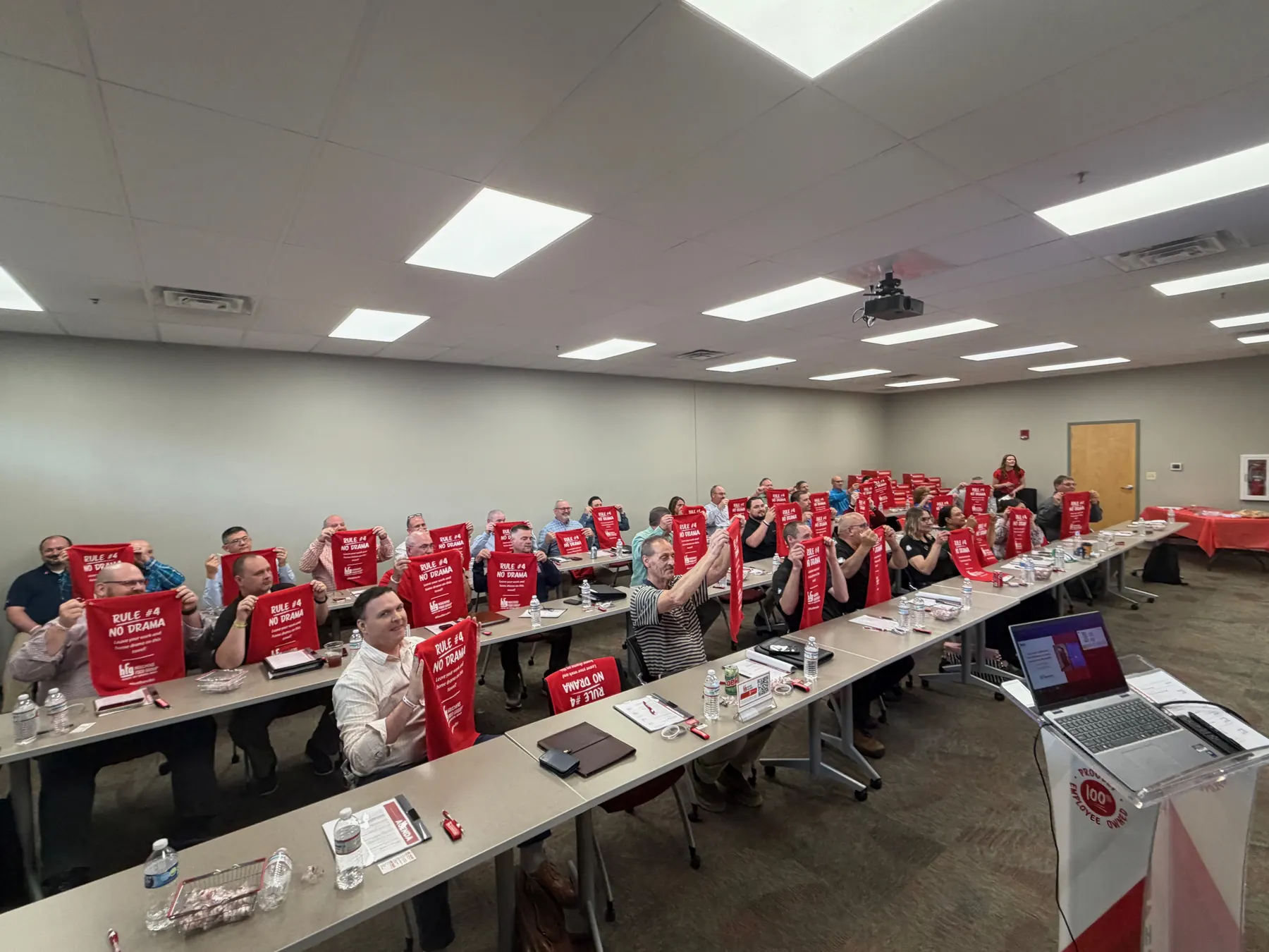 Houchens Leadership Academy — A full room of store leaders